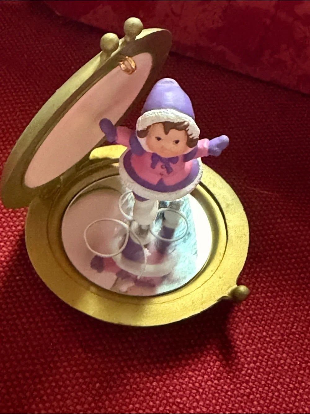 Hallmark miniature skater